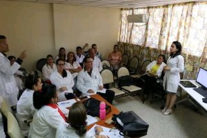 Formación de estudiantes de ciencias de la salud en el hospital “Lucía”