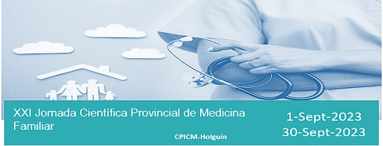 XXI Jornada Científica Provincial de Medicina Familiar, Holguín 2023
